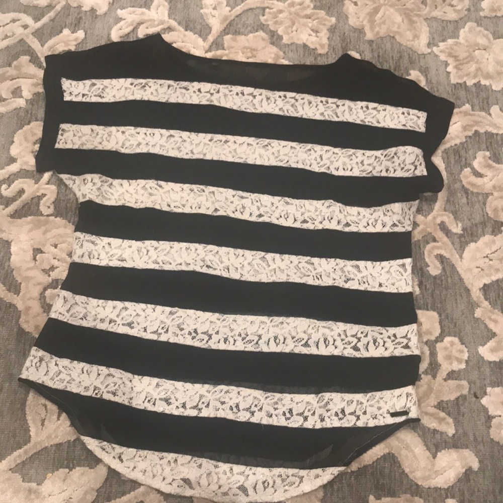 Black and white Guess Shirt
